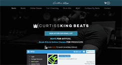 Desktop Screenshot of curtisskingbeats.com